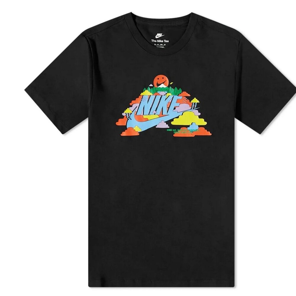 MENS NIKE PACK 1 SPORTSWEAR HBR TEE T-SHIRT BLACK SIZE M MEDIUM DX1047-010